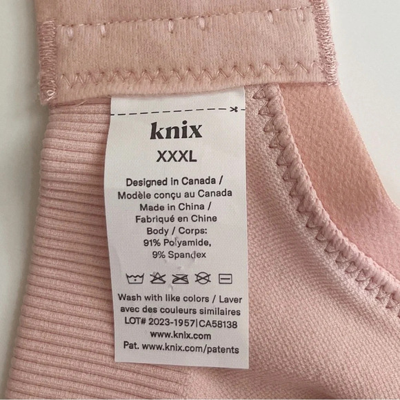 KNIX Good to Go Seamless Bra in Rose Water - Picture 8 of 11